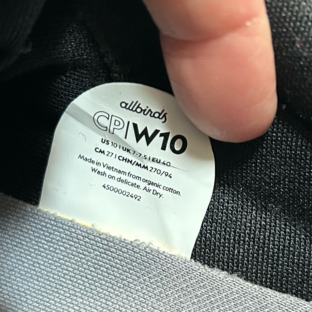 Allbirds Canvas Pacer Sneakers - 10 - Picture 10 of 13